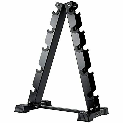 Akyen A-frame Dumbbell Rack Stand Only 5 Tier Weight Rack For Dumbbells 570 P...
