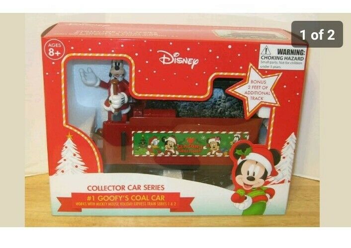 Disney Mickey Mouse Holiday Express ~ #1 Goofy's Coal Car ~ Collector Series