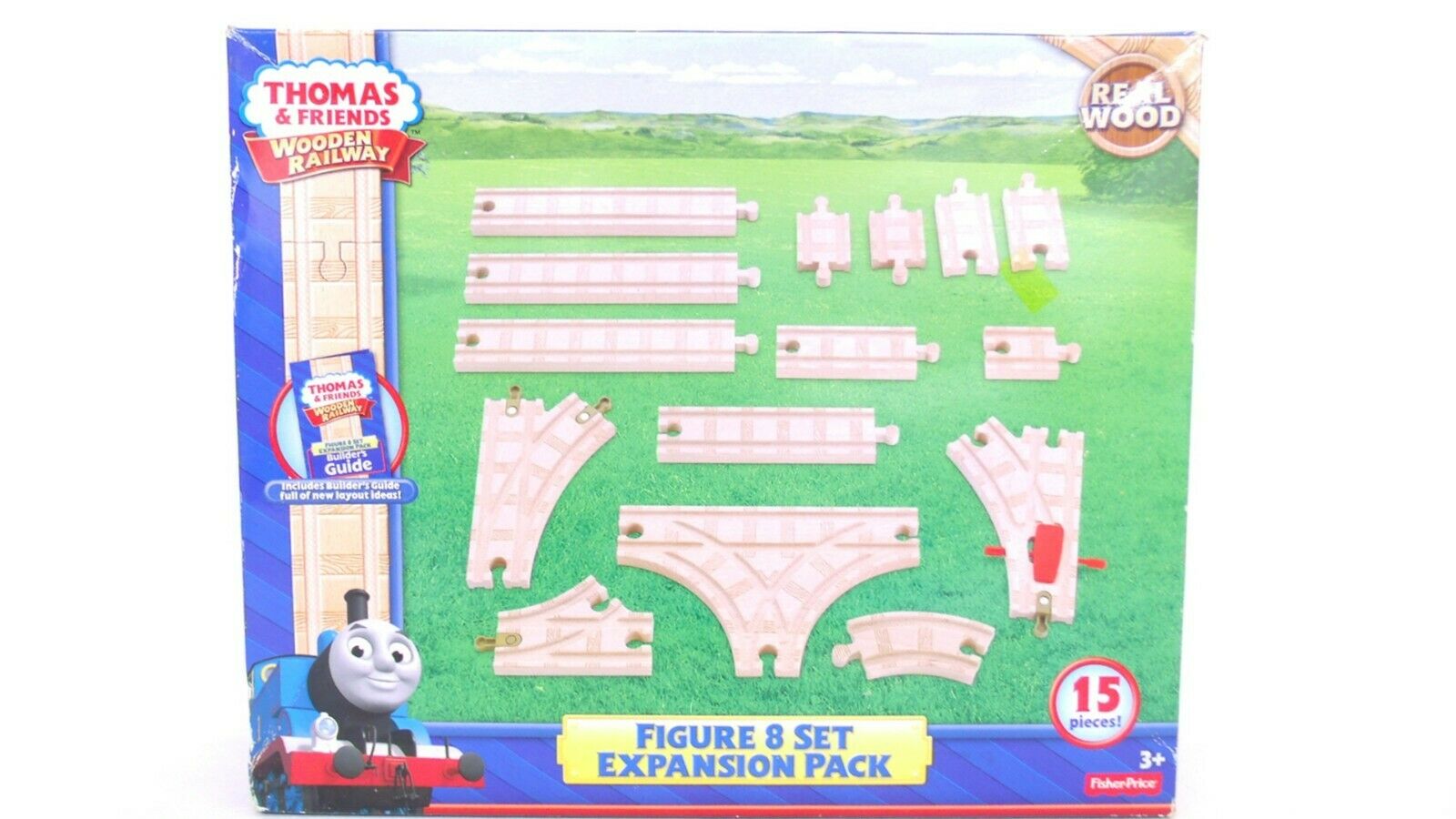 Fisher Price Thomas Friends Wooden Railway Figure 8 Expansion Track Pack Y4088