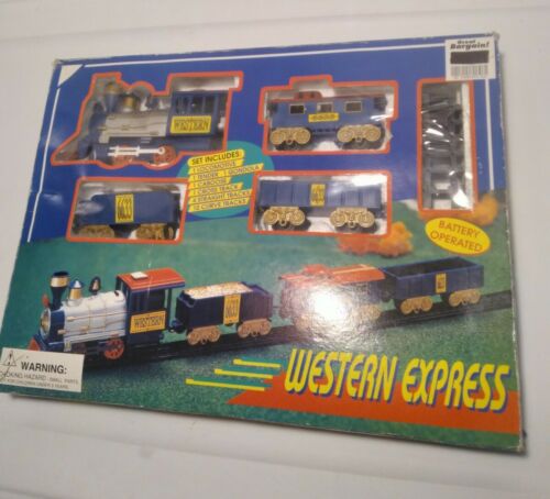 Western Express Train Set, Open Box